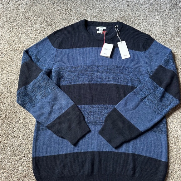 Brax Feel Good Sportive Striped Sweater NWT Men’s XL - Picture 2 of 4